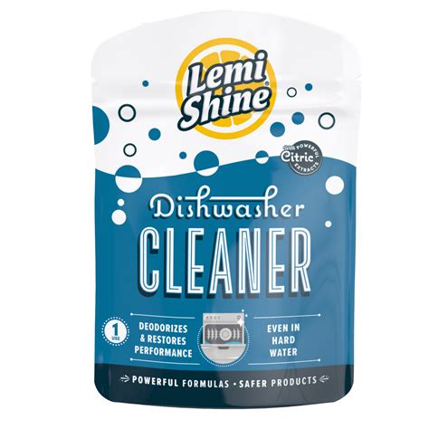 Lemi Shine Dishwasher Cleaner, Natural Lemon Scent, 1ct - Walmart.com ...
