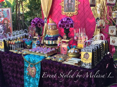 Ever After High Birthday Party Ideas Photo 13 Of 50 Catch My Party