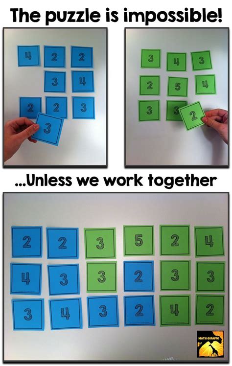 Check out this cool problem solving game for kids. Team Building in Math Class - A Free Spiral Studies Lesson ...