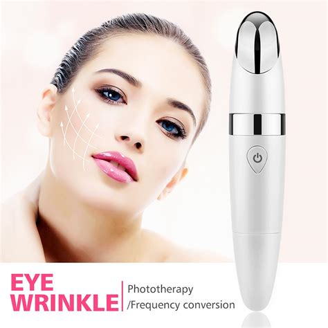 Beauty Electric Eye Massager Anti Aging Wrinkle Face Massager Eyes Pouch Dark Circles Removal