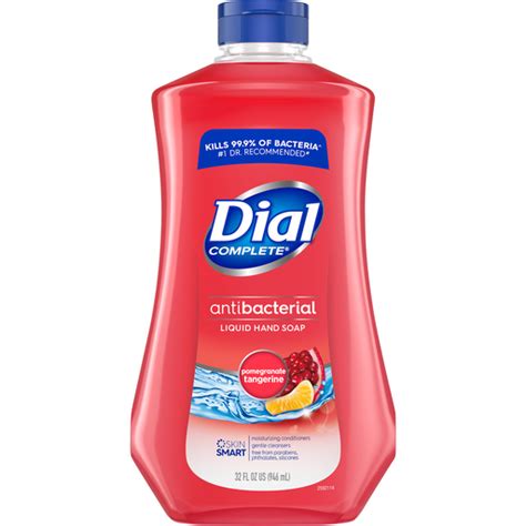 Dial Antibacterial Hand Soap Pomegranate And Tangerine Shop The