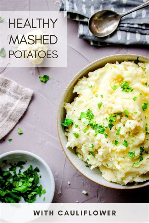 Cauliflower Mashed Potatoes Vegan And Gluten Free Recipe Vegan Side