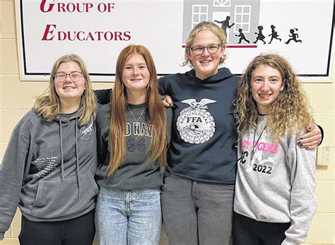 Versailles Ffa Competes In Contest Daily Advocate And Early Bird News
