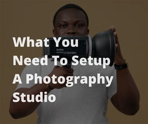 What You Need To Setup A Photography Studio On A Budget Gopixelr