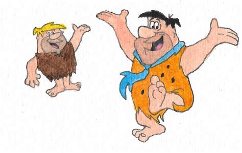 Fred Flintstone And Barney Rubble By Brazilianferalcat On Deviantart