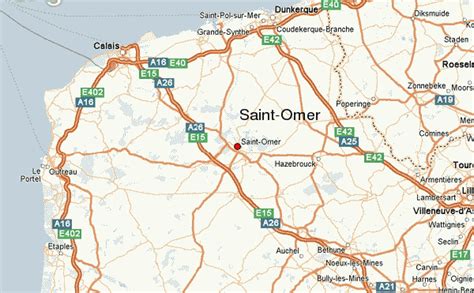 St Omer France Map Noel Paris