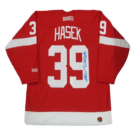 Formed in 1920 as the american professional football association, in 1922 the name was changed to what we know now it as: DOMINIK HASEK Signed Detroit Red Wings Red CCM Jersey ...