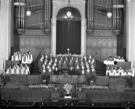 First Baptist Church Choir — Calisphere