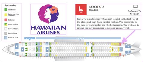Hawaiian Airlines Airbus A330 Seat Map 47j A Photo On Flickriver