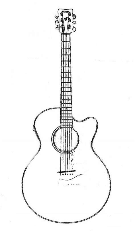 Coloring Pages Guitar - Coloring Home