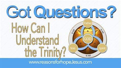 How Can I Understand The Trinity Reasons For Hope Jesus