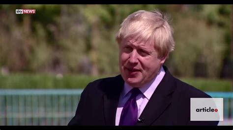 Boris johnson's star turn on the world stage has already been undermined by his previous greatest accomplishment: Boris Johnson Brexit Interview: Article 50 will be ...