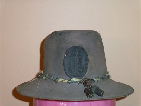 Confederate Hat Sandh Civil War Antiques