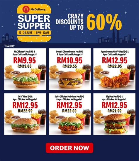 View the latest mcdonalds menu prices & calories (updated). McDonald's Super Supper Discount Up To 60% (10 June 2019 ...