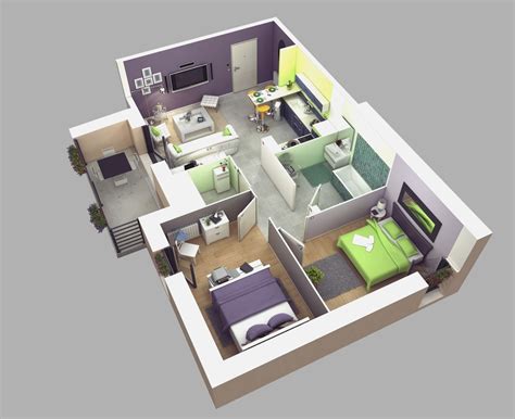 The highest rated app in the ios app store is home design 3d gold. 3 bedroom house designs 3d - Buscar con Google | Three ...