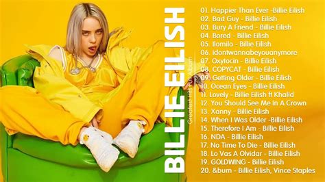 Billie Eilish Greatest Hits Full Album Best Songs Of Billie Eilish