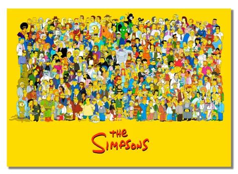 The Simpsons Characters American Animated Sitcom Cartoon Kids Funny