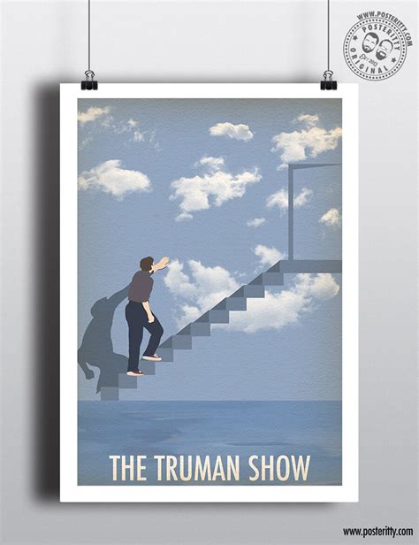 The Truman Show Minimal Movie Poster — Posteritty In 2020 The
