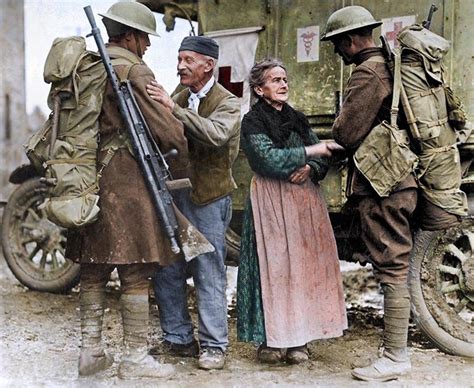 Ww1 Colour Pictures Show Frostbitten Troops And Desperate Fighting In