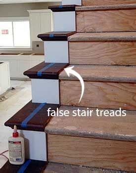 Unikim modern stair wooden handrail covers balustrade end cap. False stair treads | Stairs repair, Staircase remodel