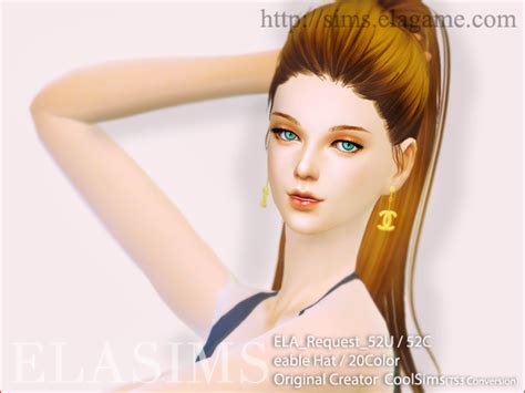 Sims 4 Request Hair 52u 52c For Unisex Maysims