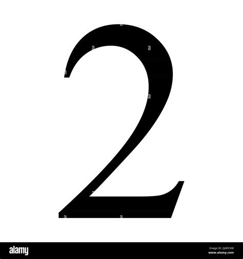 Number 2 Inside Stock Vector Images Alamy