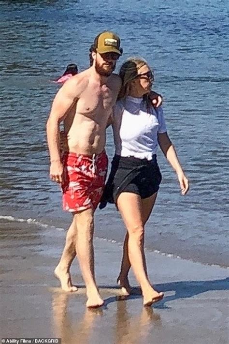 Aaron Taylor Johnson Puts On An Affectionate Display With Wife Sam During A Beach