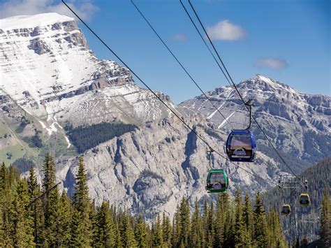 Sunshine Village Gondola Gets You Into The Summertime Rockies Without