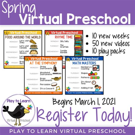 Virtual Preschool Circle Time Lessons Videos And Printables