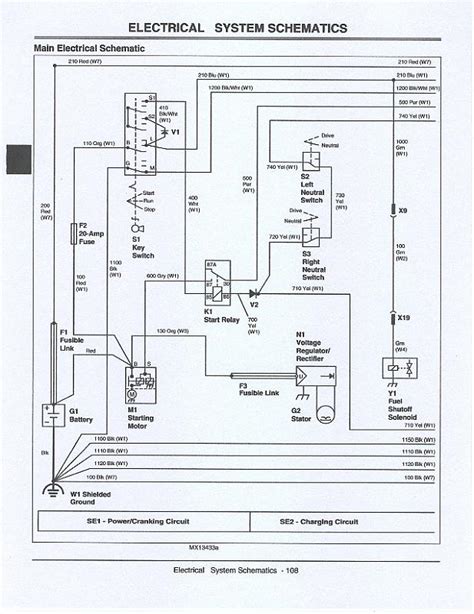 John Deere 100 Series Wiring Diagram Wiring Diagram