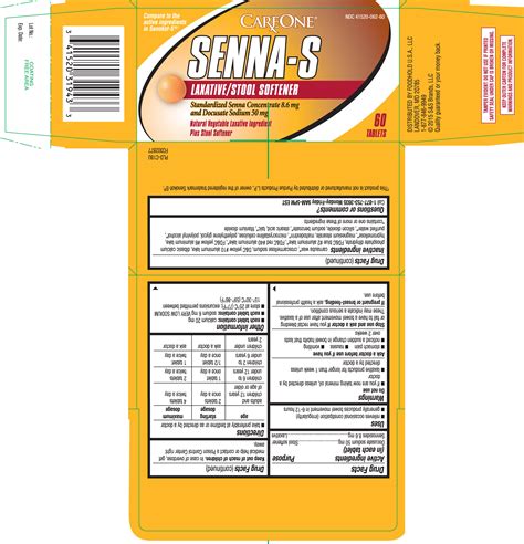 Senna S Docusate Sodium Sennosides Tablet