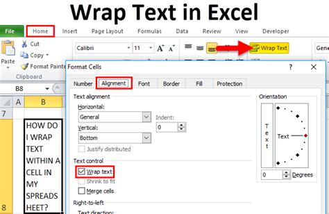 Fungsi Wrap Text Pada Excel Lengkap Dengan Cara Menggunakannya