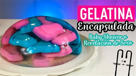 Gelatina Baby Shower Gelatina Cristalina Encapsulada Ideas