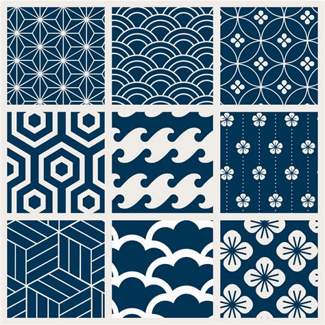 Japanese vintage pattern - Download Free Vectors, Clipart Graphics