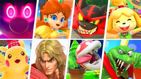 Super Smash Bros Ultimate All 77 Characters Gameplay And Final Smashes