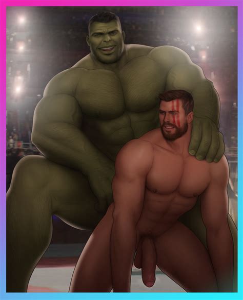 Image 2832962 Avengers Chrishemsworth Drawnpr0n Hulk