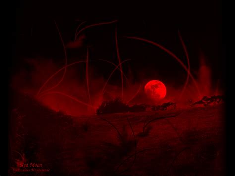 Download Red Moon Wallpaper By Endlessmasquerade Blood Red Moon