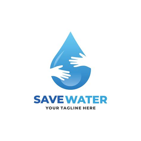 Save Water Logo Water Care Logo 12018584 Vector Art At Vecteezy