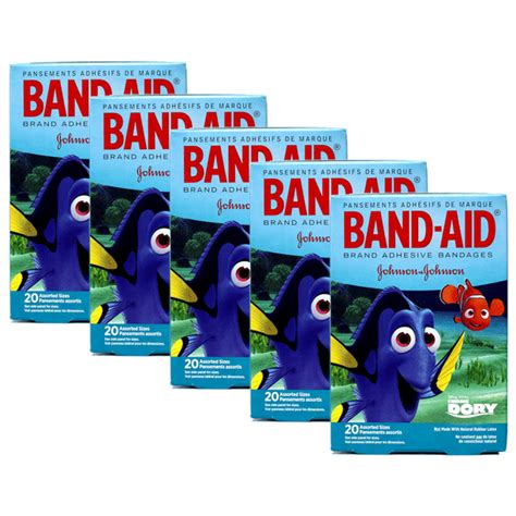 Band Aid Brand Adhesive Bandages Featuring Disneypixar Finding Dory