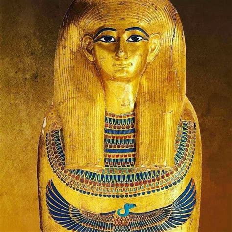 Golden Coffin Of Tjuya Ancient Egypt Pharaoh Egypt Egyptology Egyptian Madeinegypt Afro
