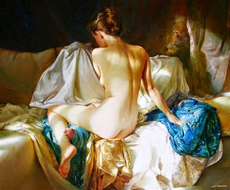 Pintura Moderna y Fotografía Artística Desnudos en Óleo Pintura