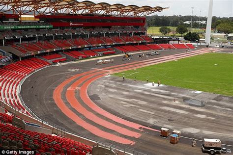 Carrara Stadium Transformed Ahead Of Commonwealth Games Daily Mail Online