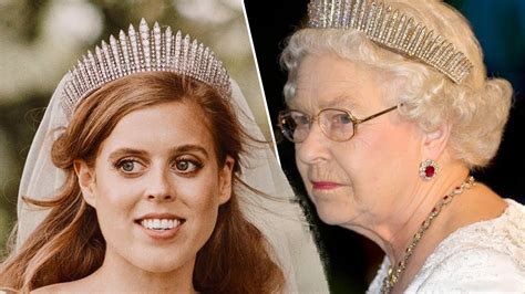 Beatrices Wedding Tiara Caused The Queen Serious Stress Youtube