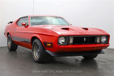 1973 Ford Mustang Mach 1 Stock 14595 For