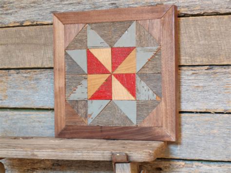 Wooden Barn Star Quilt Block Rustic Decor Etsy Painted Barn Quilts