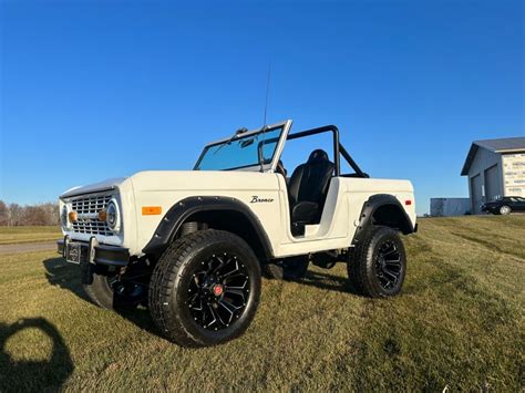 1975 Ford Bronco Lifted V8 Lifted No Reserve For Sale