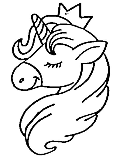 Draw Unicorn Coloring Page
