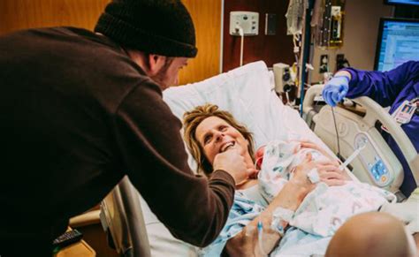 Emotional Images Show Moment Grandmother 61 Gives Birth To Granddaughter