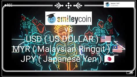 Us dollar exchange rate history. SmileyCoin Vs USD , MYR , JPY - YouTube
