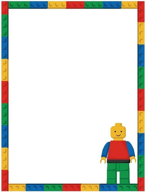 Create certificates for student of the month, sports, contests, appreciation or more. Free Printable Lego Baby Shower Invitation Template | Lego ...